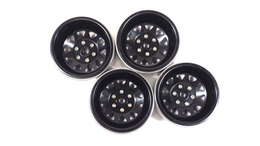 1.9 Deep Dish Steelie Style Bead Lock Wheels Set of 4