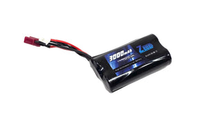 Zeee 3000 Mah 7.4v 2s Lipo Battery w/ Deans Connector
