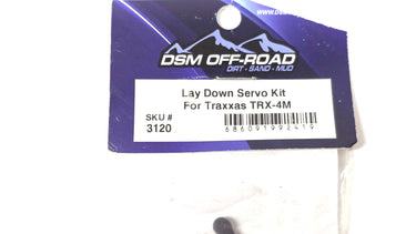 DSM Off-Road Lay Down Servo Kit For Traxxas TRX4m