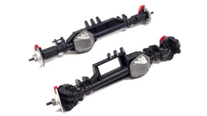Axial RBX10 Ryft Complete Straight Axle Set w/ Lockers Front & Rear