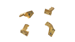 Merchant Metal Fab Brass Leaf Spring Mounts For Vanquish F10 Straight Axle Set