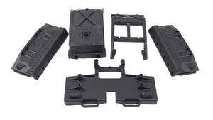 Vanquish VS410 Stock Plastic Chassis Parts