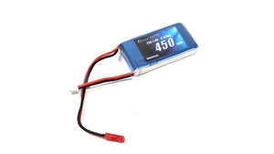 Gens Ace 25c 7.4v 450 Mah 2s Lipo w/ JST Connector