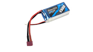 Gens Ace 1300 Mah 11.1v 3s 45c Lipo Battery