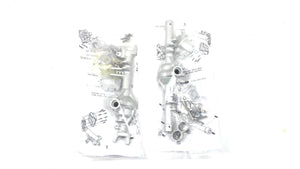 New Vanquish D44 Straight Axle Housing Clear Set Front & Rear