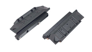 Vanquish VS410 Plastic Rock Sliders w/ Shrink RC 3D Printed Hard Body Mounts