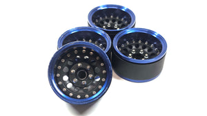 Boom Racing 1.9 Deep Dish Pro Build Scale Bead Lock Wheels Set of 4