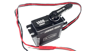 Reefs RC 1400 Smart Direct Power Metal Gear Steering Servo w/ Reefs RC Aluminum Pro HD Servo Horn