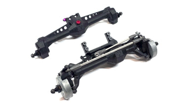 Vanquish F10 Portal Axle Set w/ Steeirng Links & Portal Weights