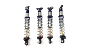 Vanquish S8E Aluminum Shocks w/ Hard Anodized Shock Bodies, Aluminum Shock Caps, & Aluminum Spring Collars