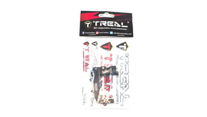 TREAL Brass Servo Mount Heavy Weight Upgrades for 1/10 Vanquish H10 Optic Black-NEW