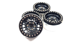 1.9 Fake KMC Impact Style Bead Lock Wheels Set of 4