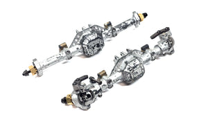 (Painted Silver) Element Enduro Straight Axle Set