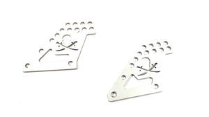 Rock Pirates RC Aluminum Rear Shock Tower Pair For Element Enduro Chassis