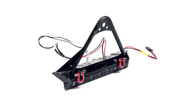 Aluminum Front Bumper w/ Winch Mount, Stinger & D-rings