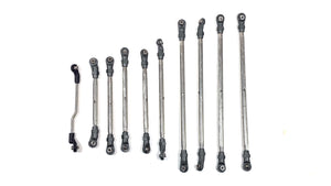 Axial SCX10III Stainless Link Ket For Axial Gladiator Wheel Base
