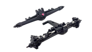 Vanquish H10 Straight Axle Set w/ Aluminum Steering Links & Rod Ends