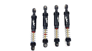 DLUX RC Big Bore Black Aluminum Crawler Shock Set of 4
