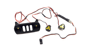 Vanquish H10 Optic Front Grill w/ LED Pods & Pod Lights