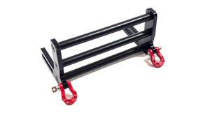 3 Bar Aluminum Front Bumper w/ Scale D-Rings