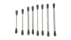 Vanquish VS4-10 Origin Classic Pro Stainless Steel Suspension Link Set of 8 (No Steering Links)