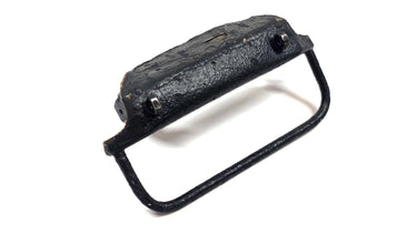 Custom Homemade Black Metal Front Bumper w/ Hoop & Shackle Mounts