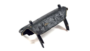 Custom Homemade Black Metal Front Bumper w/ Hoop & Shackle Mounts