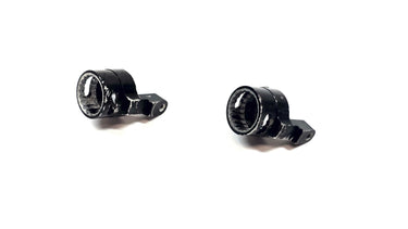 Black Aluminum C-Hub Pair (2) for Axial AR60 Axles