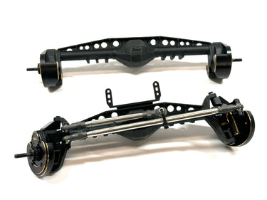 Axial Capra Complete Axle Set w/ Treal Brass HopUps