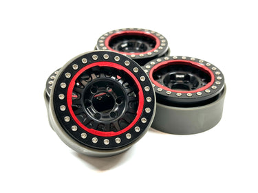 Vanquish KMC 1.9 KM445 Impact Bead Lock Wheels w/ IFR Bead Lock Rings