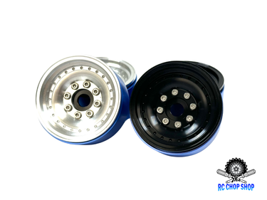 RC Chop Shop 1.55 Aluminum Rebel Scale Bead Lock Wheels (2)