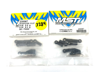 MST Max Speed Technology 4.8 Rod ends set (M/S) 2 Packs