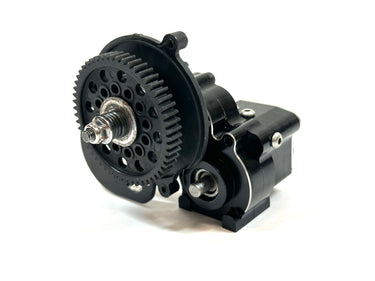 Axial SCX10/.2, Wraith HotRacing Aluminum Transmission w/ Metal Internal Gear Set