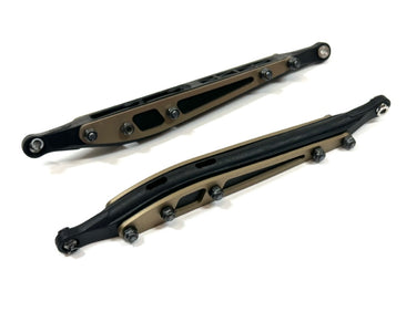 Axial RBX10 Ryft Plastic Trailing Arms w/ Aluminum Brace Plates