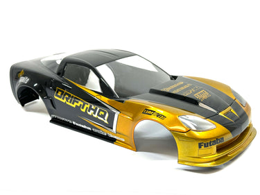 New 24K RC Technology 1/10 '04 Corvette C6 Z06 Drift Body (260mm Wheelbase)