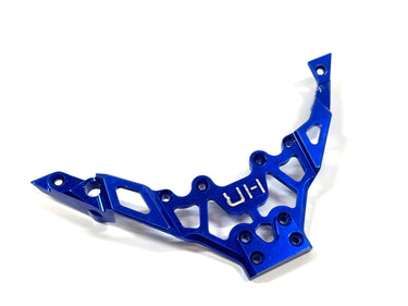 HotRacing Aluminum Axial Yeti "Bat Wing" Front Chassis Brace