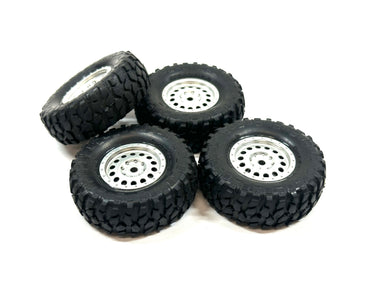 1.0 SCX24 BFG Krawler Tires & Wheels