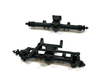 Stock SCX24 Complete Front & Rear Axle Set