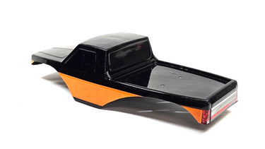 Black & Orange Comp Cut Lexan Crawler Body