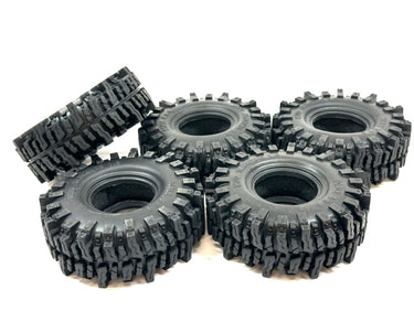 1.9 Scale 4x4 Mud Slinger Tires Set of 5