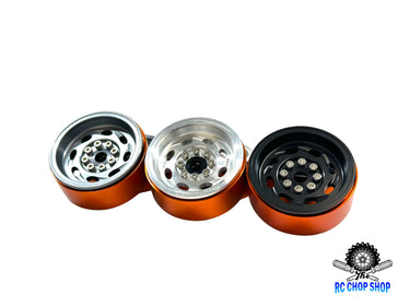 RC Chop Shop 1.9 Aluminum Cyclone Scale Bead Lock Wheels (2)