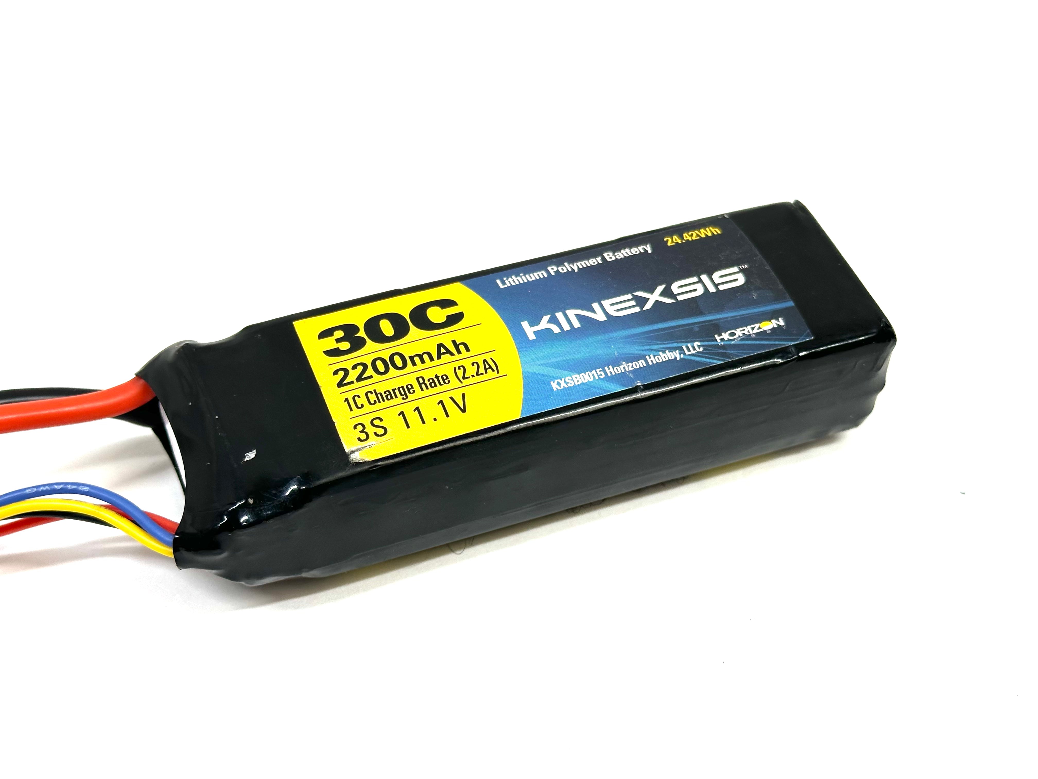 Kinexsis 11.1v 3S 30C 2200Mah Lipo Battery