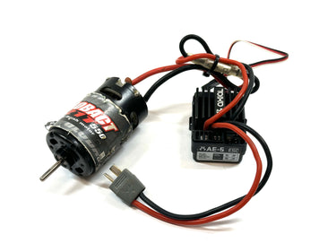 Axial AE5 Brushed Crawler ESC w/ 21t Brushed Crawler Motor