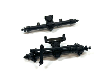 Stock SCX24 Complete Front & Rear Axle Set