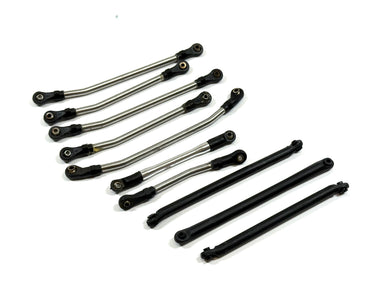 Stainless & Plastic 12.3 Wheel Base Link Kit