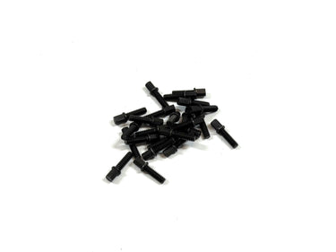 Vanquish Scale Long SLW Hub Hardware 4-40 Qty 24 Black