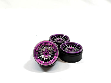 1.9 Purple Aluminum Bead Lock Wheels