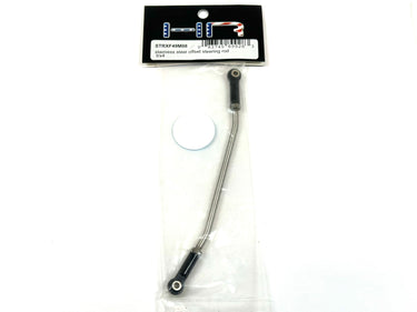 HotRacing Stainless Steel Offset Steering Link Rod TRX4