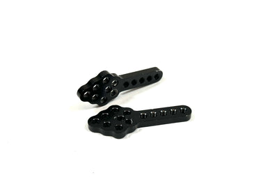 Black Aluminum Shock Keys (2)