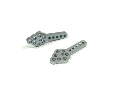 Aluminum Silver Shock Keys (2)